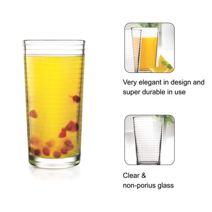 Cello Glass Tumbler - Set of 2, Transparent, 260Ml