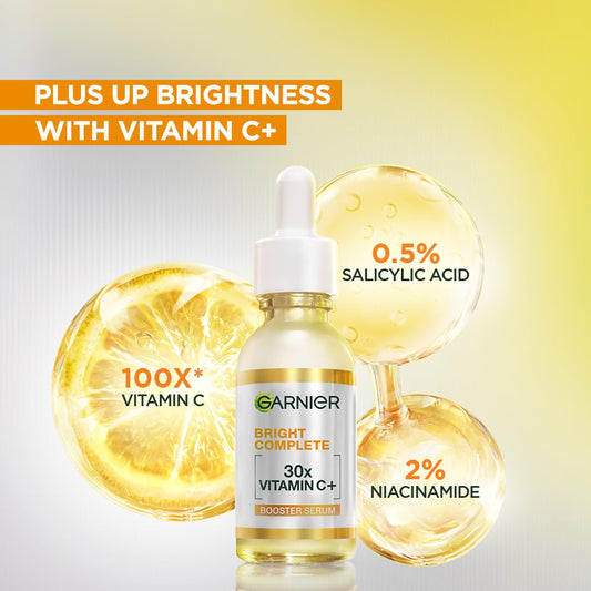 Garnier Vitamin C + Face Serum for Skin Brightening