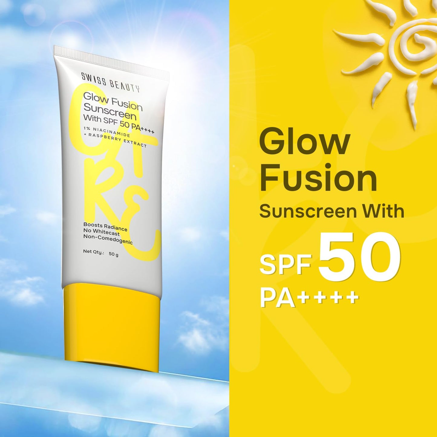 Swiss Beauty Care Glow Fusion Sunscreen