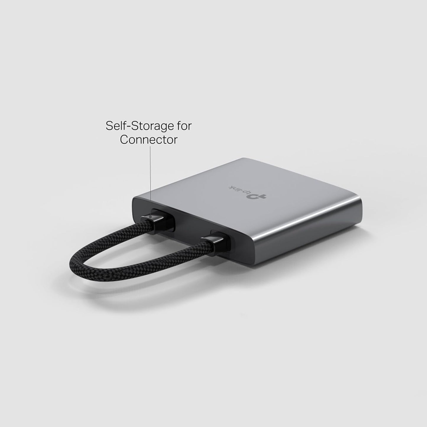 TP-Link UH3020C USB Type-C 3 in 1 Hub, USB 3.0, 5Gbps Data Transfer, USB A, HDMI 4K@60Hz, 100W PD 3.0 Fast Charging, Expand Connections, Self-Storage, Braided Cable, Plug&Play, Easy to use
