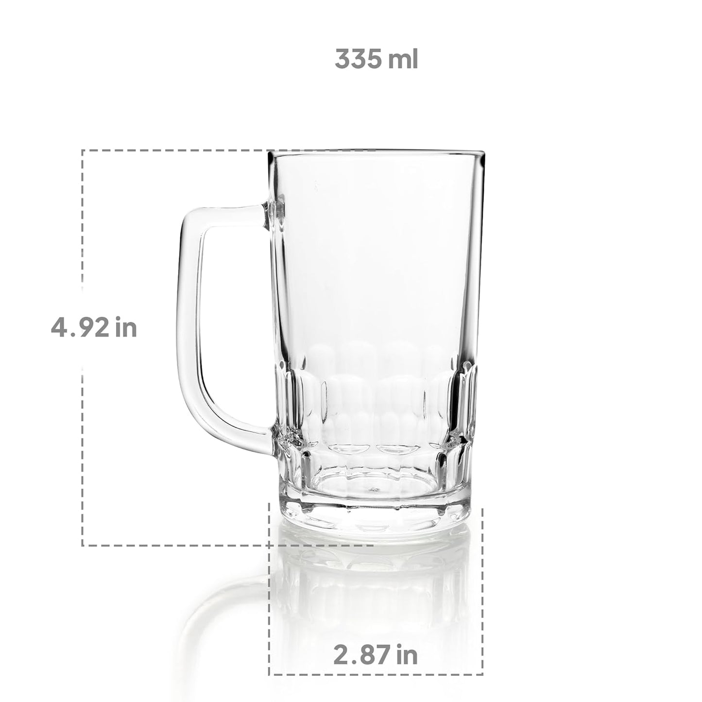 Cello Classic Beer Glass Mug with Handle