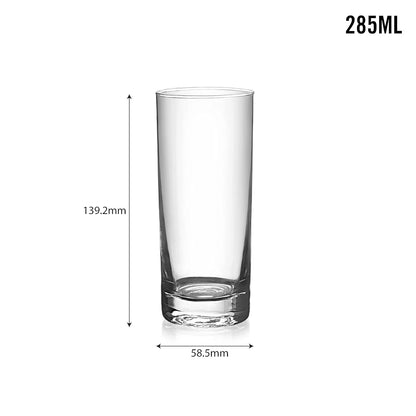 CELLO Siena Glass Tumblers|Water or Juice Glass|Set of 6