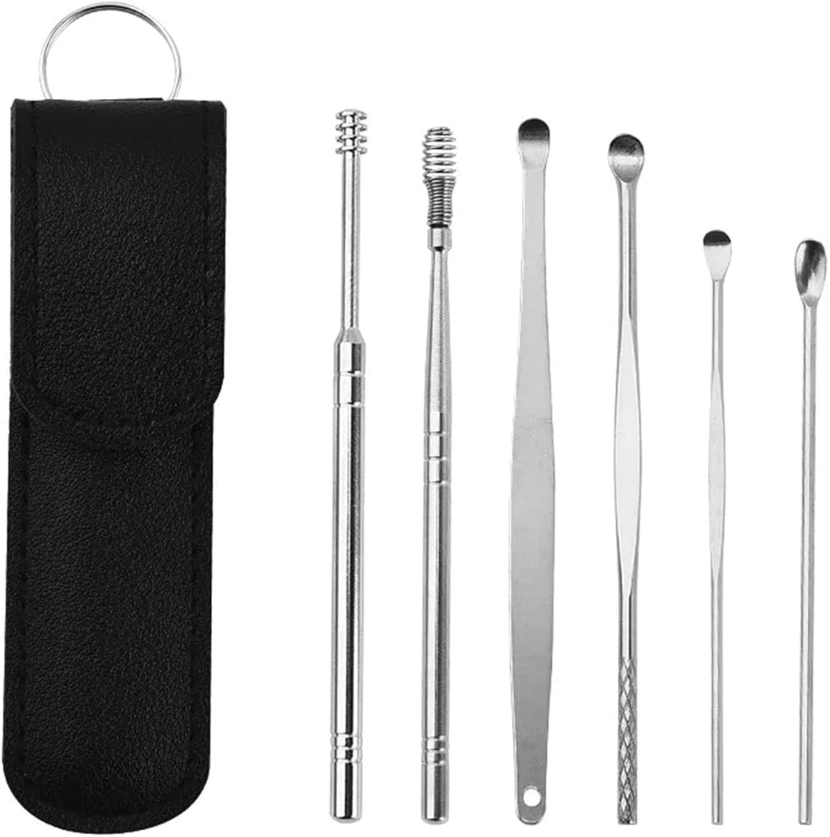 Ear Cleaning Kit Steel Reusable Ear Wax Remover