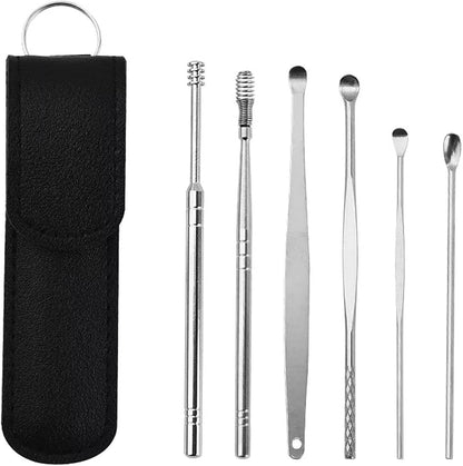 Ear Cleaning Kit Steel Reusable Ear Wax Remover
