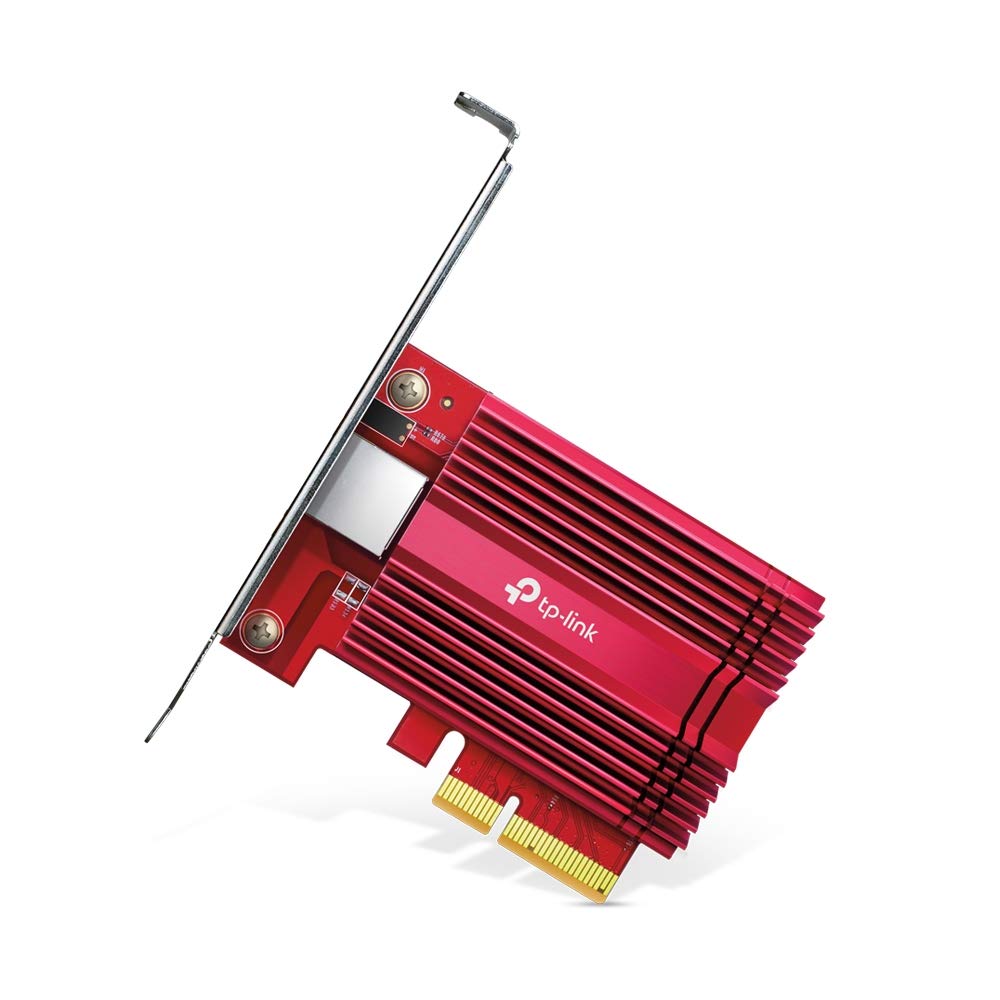 TP-Link TX401 10 Gbps Wireless Gigabit PCI Express Network Adapter | PCIe 3.0 Slot Wi-Fi Card | CAT6A Ethernet Cable | compatible with Windows 10/8.1/8/7, Servers 2019/2016/2012 R2, and Linux | Gaming