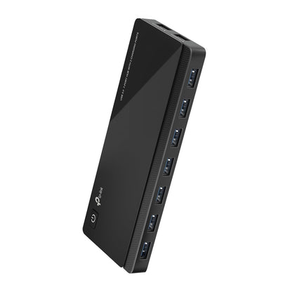 TP-Link UH720 USB Hub, 7-Port Docking Station with Extra 2X 2.4A Ultra Fast Charging Ports, 10x Data Transfer Speed up to 5Gbps, 1m USB3.0 Cable, Compatible with Windows, Mac OS X and Linux Systems