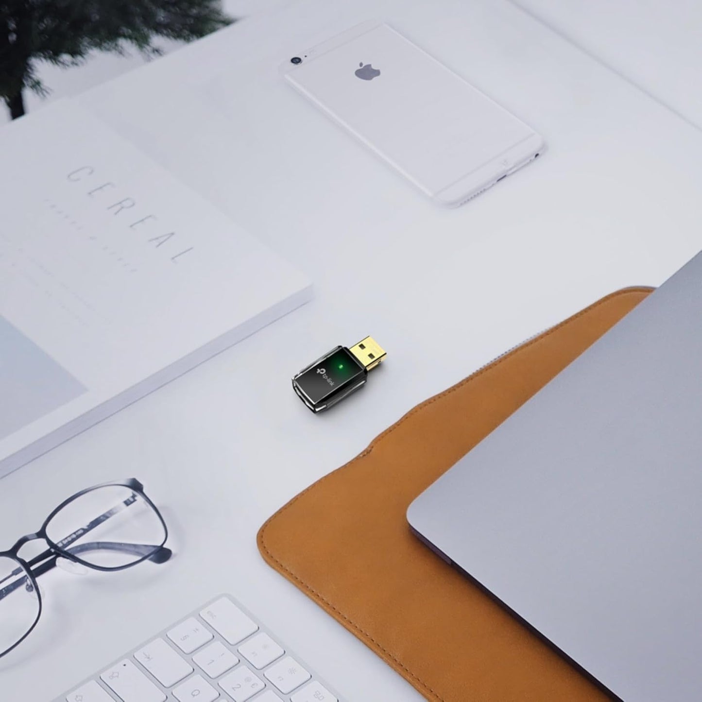 TP-Link Archer T2U AC600 USB 2.0, 433 Mbps WiFi Wi-Fi Speed Wireless Dual Band USB Adapter for PC, Desktop, Laptop and Tablet (Supports Windows XP/7/8/8.1/10/11, Mac OS 10.15 and Earlier, Linux, Black