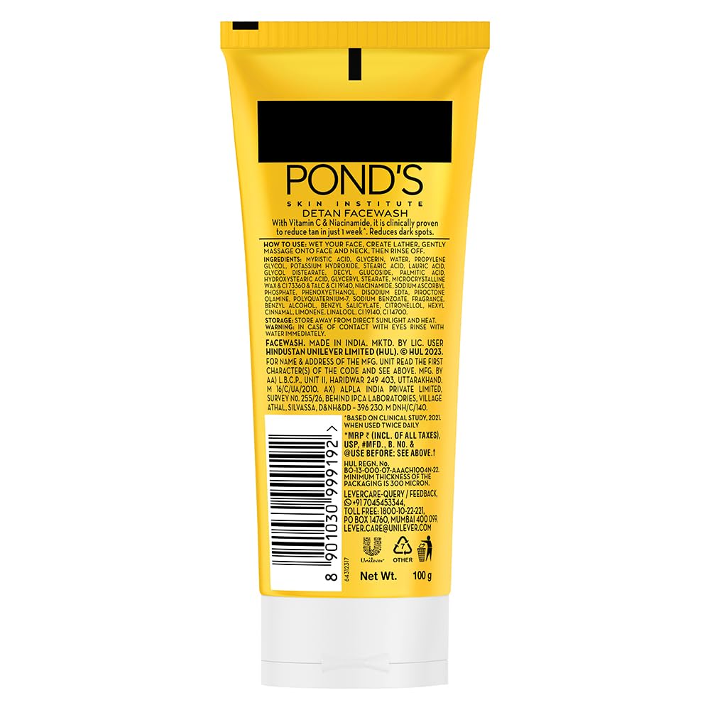 Pond's Detan Face Wash
