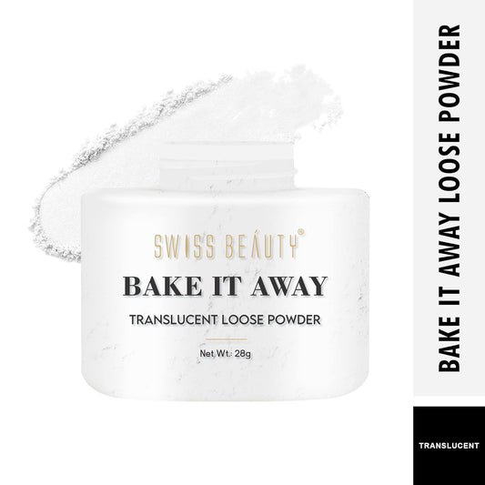 SWISS BEAUTY Bake It Away Makeup Natural Loose Powder