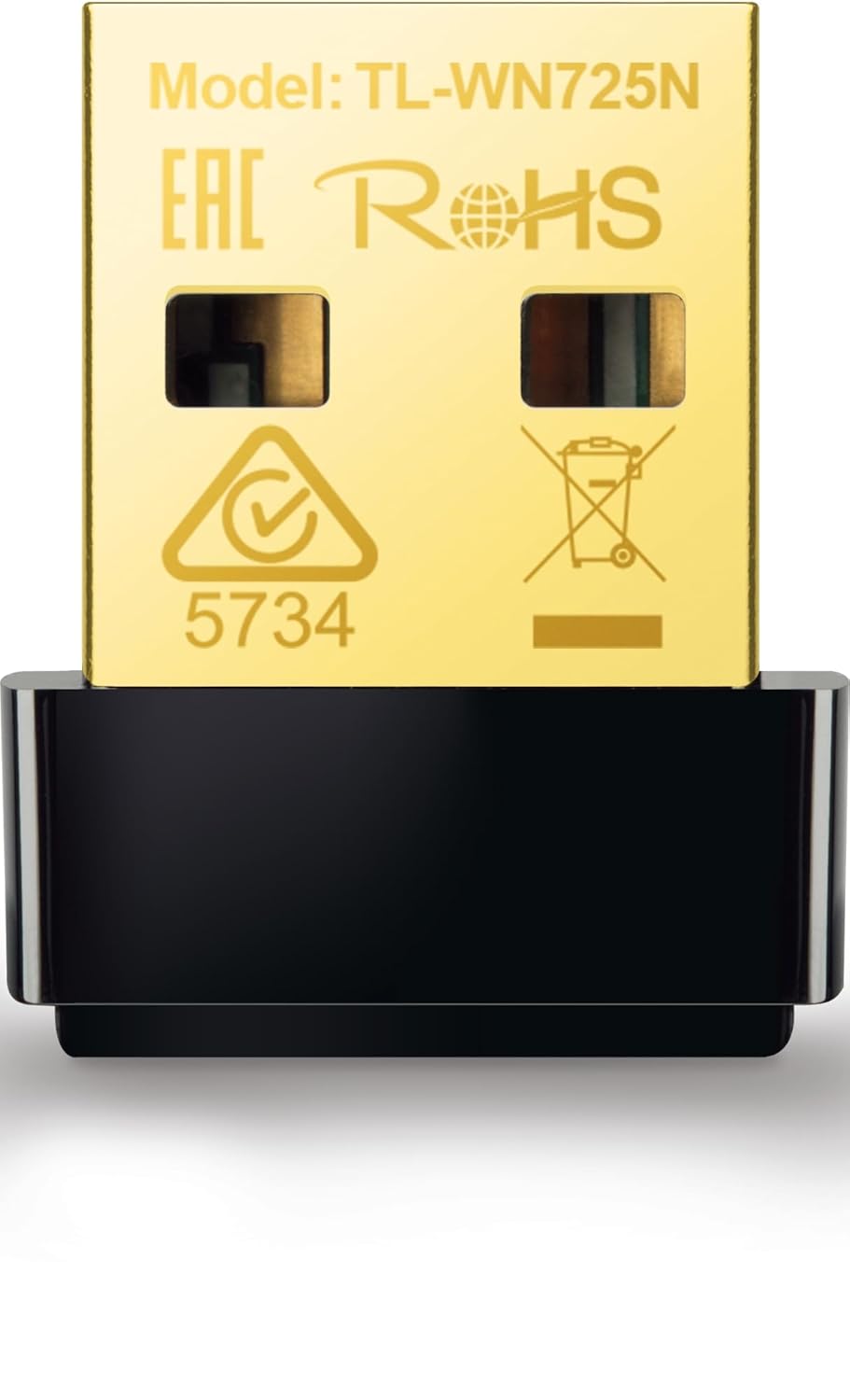 TP-Link USB WiFi Adapter for PC(TL-WN725N), N150 Wireless Network Adapter for Desktop - Nano Size WiFi Dongle Compatible with Windows 11/10/7/8/8.1/XP/ Mac OS 10.9-10.15 Linux Kernel 2.6.18-4.4.3