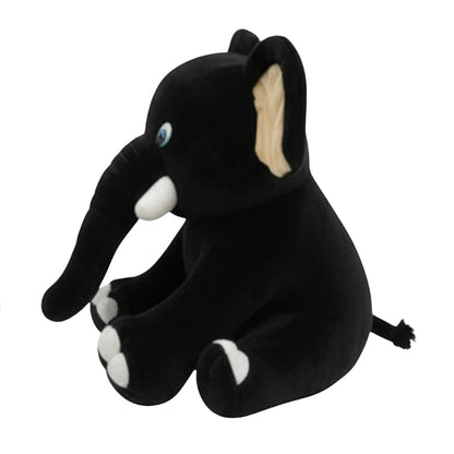 Elephant Soft Toy - Black