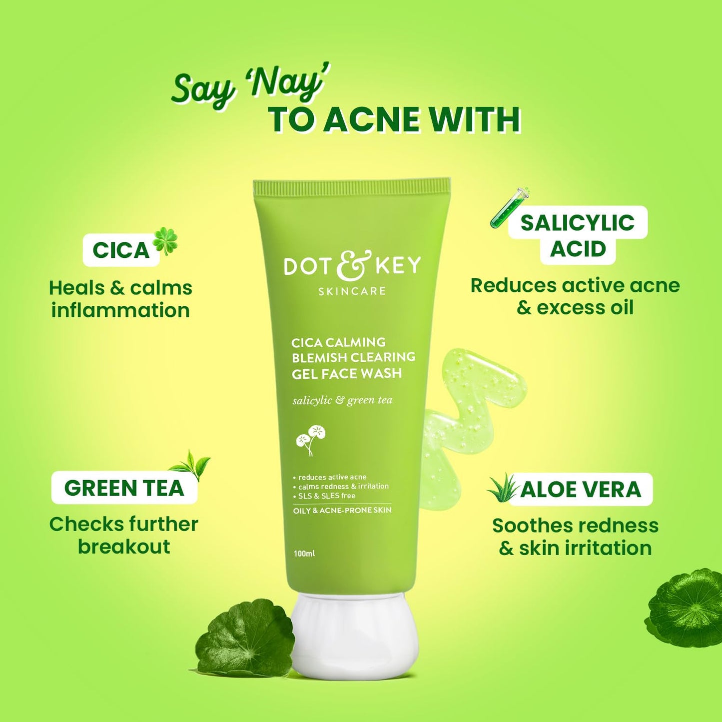 Dot & Key CICA Face Wash