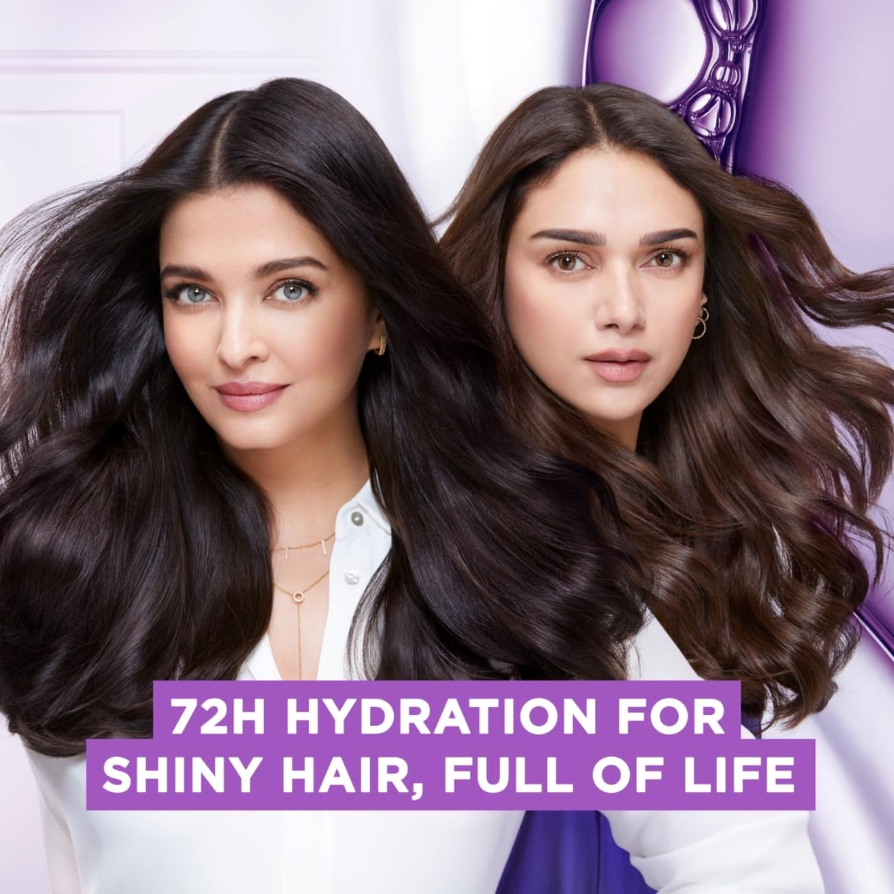 L'Oreal Paris Hyaluron Moisture 72H Filling Shampoo With Hyaluronic Acid for Dry & Dehydrated Hair