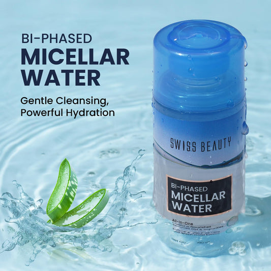 Swiss Beauty Bi-Phased Micellar Face Cleansing Water
