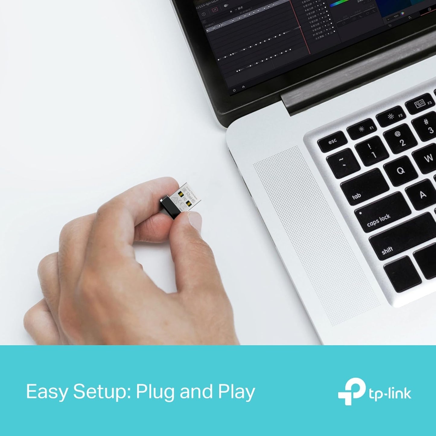 TP-Link Archer TX1U Nano AX300 Wi-Fi 6 Wireless USB Adapter, 300 Mbps, MU-MIMO & OFDMA, Access Point Mode, Easy Setup, Supports Windows 11/10/7 and Linux