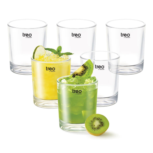 Treo by Milton Embassy Cool Glass Tumbler Plain, 190 ml