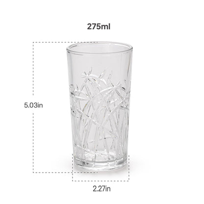 CELLO Swirl Hi-Ball Tumbler Glass Set of 6