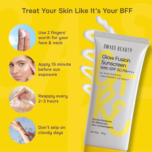 Swiss Beauty Care Glow Fusion Sunscreen
