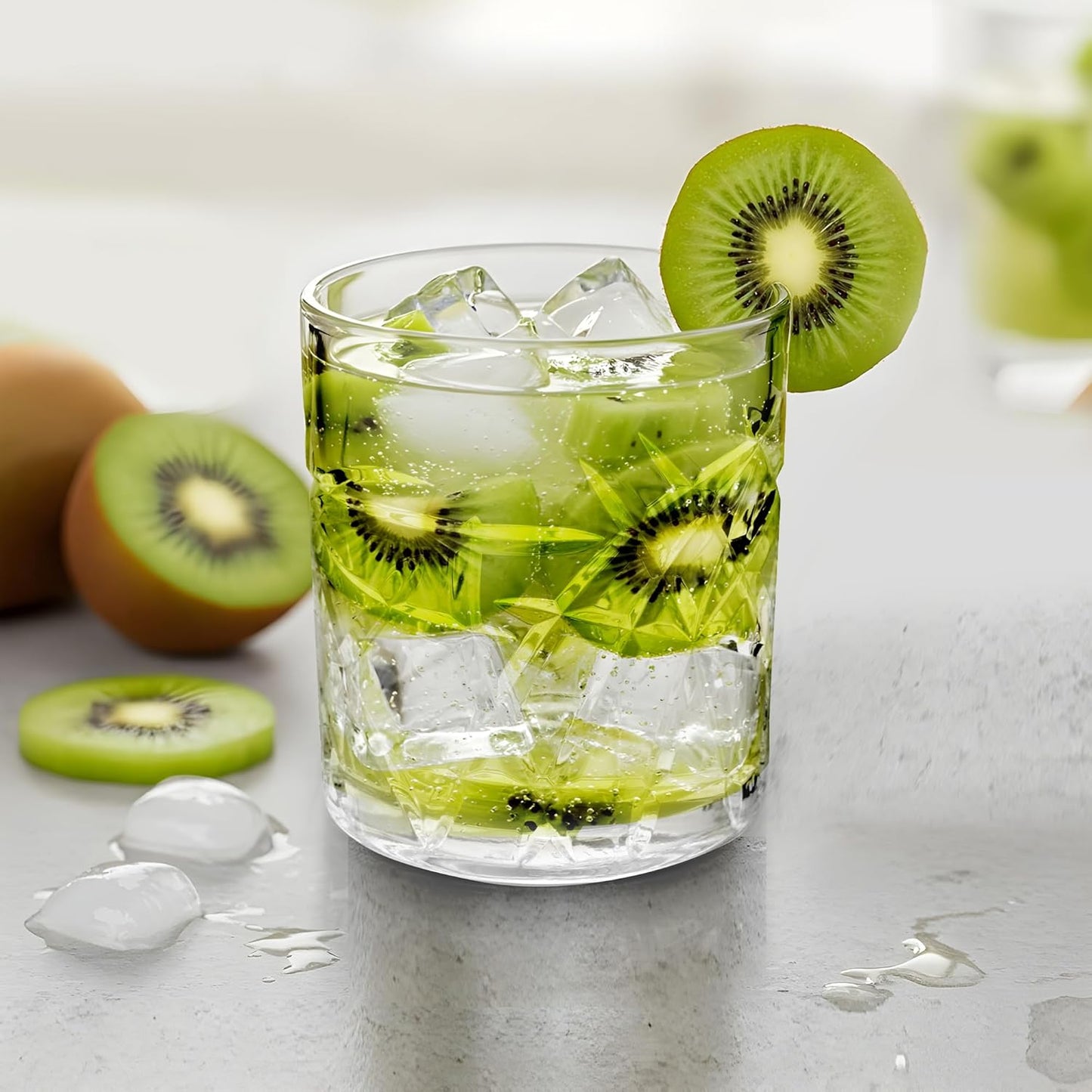 CELLO Swirl Rock Tumbler Glass Set of 6, 325ml