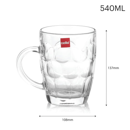 CELLO Otello Beer Glass Mug | Beer Mugs Straight