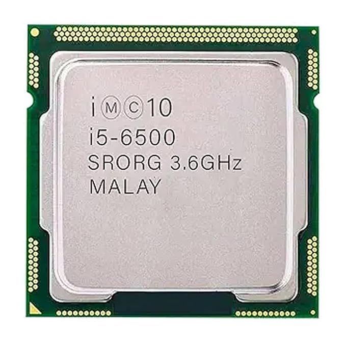 Core i5 6th Generation, Desktop Processor, 1 Year Warranty (Silver)