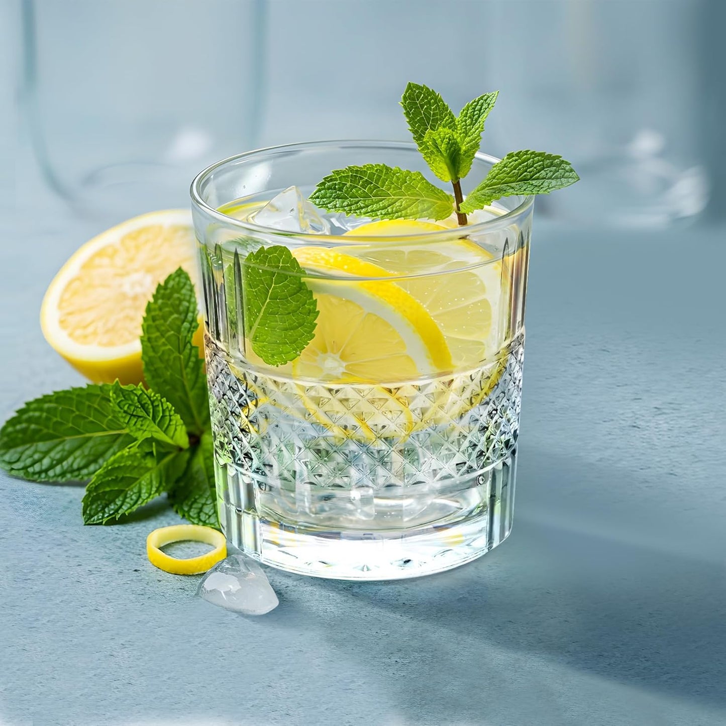 CELLO Brilliant Tumbler Glass Set of 6, 325ml Each