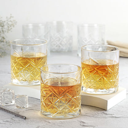 CELLO Classix Glass Tumblers | Set of 6 | 215ml