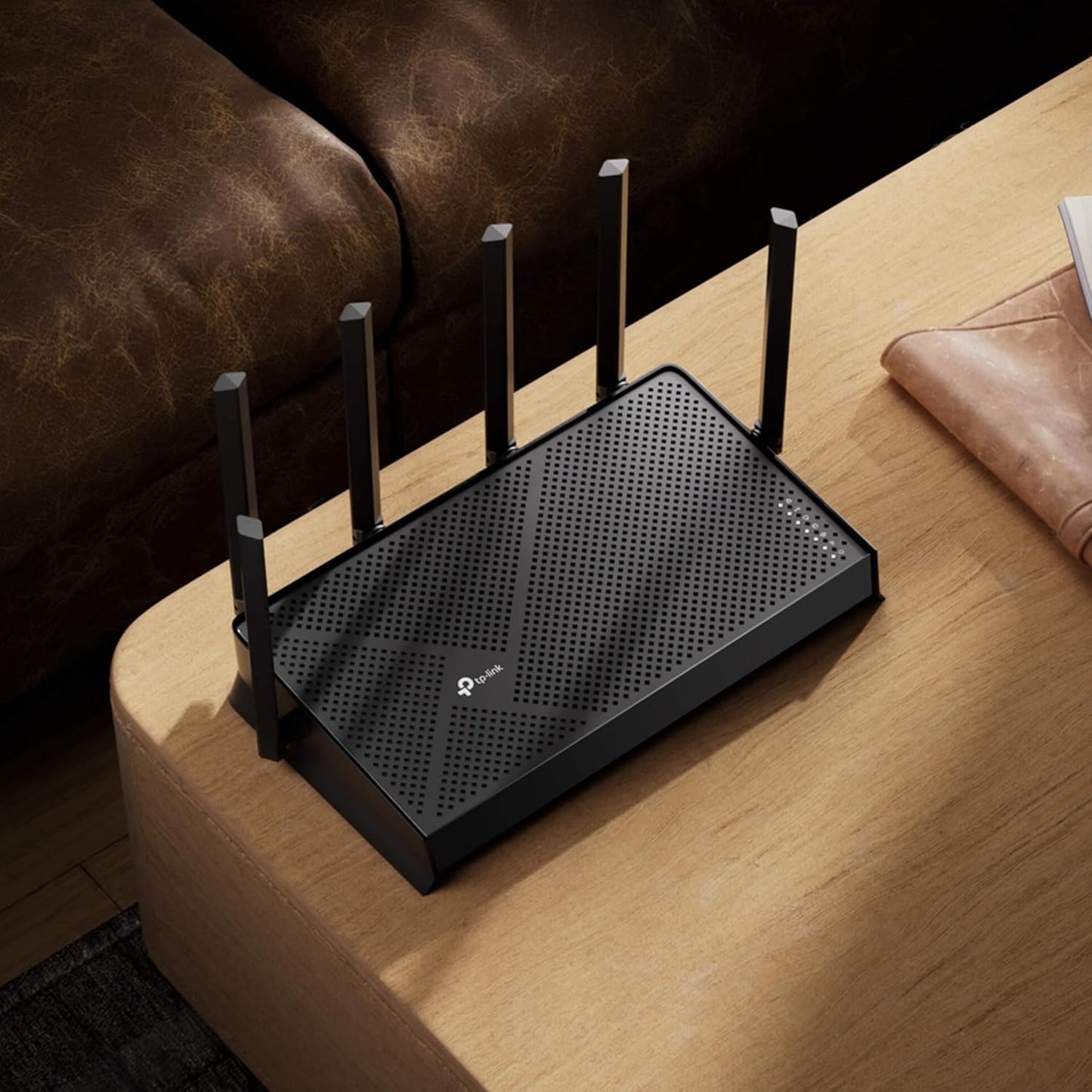 TP-Link Archer BE400 Dual-Band BE6500 WiFi 7 Router | 4K/8K Streaming 6.5 Gbps | 1× 2.5 Gbps WAN/LAN + 3× 1 Gbps LAN Ports + 1× USB 3.0 | 6 Antennas | Compatible with Alexa and Google Assistant