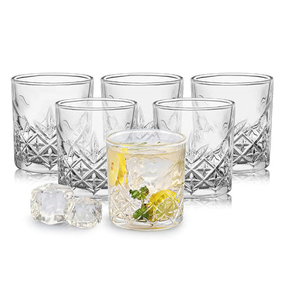 CELLO Classix Glass Tumblers | Set of 6 | 215ml