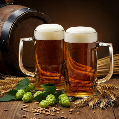 Cello Classic Beer Glass Mug with Handle