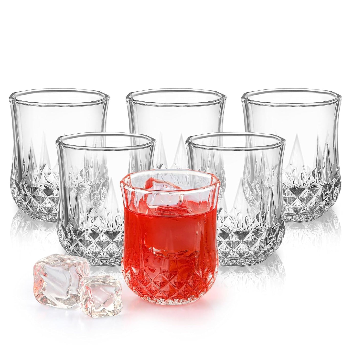 CELLO Amore Glass Tumblers | Set of 6 | 215ml