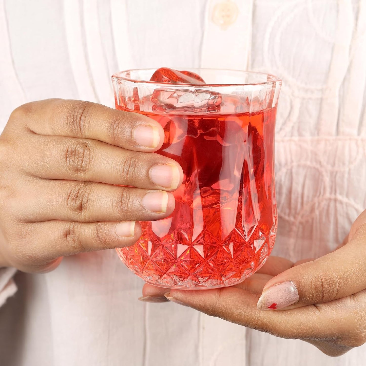 CELLO Amore Glass Tumblers | Set of 6 | 215ml