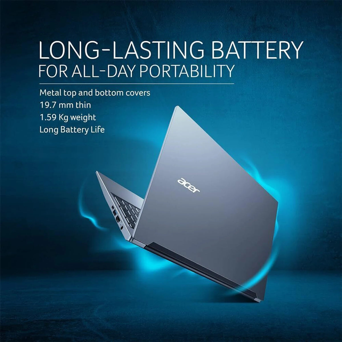Acer Aspire Lite AL15-53 Intel Core i3 13th Gen - (8 GB/512 GB SSD/Windows 11 Home) AL15-53 Notebook (15.6 inch, Steel Gray, 1.75 kg)