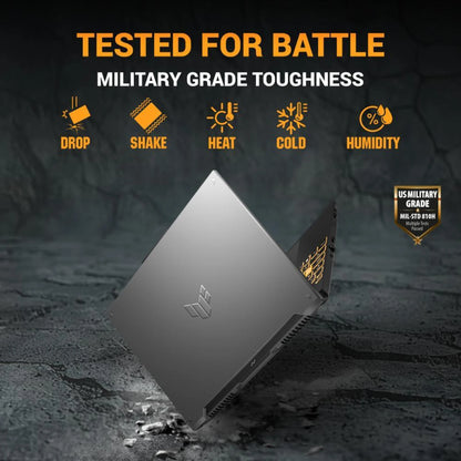 ASUS TUF Gaming A16 FA607NUQ-RL208W(2026) AMD Ryzen 7 170 - (8 GB/512 GB SSD/Windows 11 Home/6 GB Graphics/NVIDIA GeForce RTX 4050/144 Hz) FA607NUQ-RL208W Gaming Laptop (16 inch, Mecha Gray, 2.2 kg)