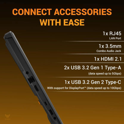 ASUS TUF Gaming A16 FA607NUQ-RL208W(2026) AMD Ryzen 7 170 - (8 GB/512 GB SSD/Windows 11 Home/6 GB Graphics/NVIDIA GeForce RTX 4050/144 Hz) FA607NUQ-RL208W Gaming Laptop (16 inch, Mecha Gray, 2.2 kg)
