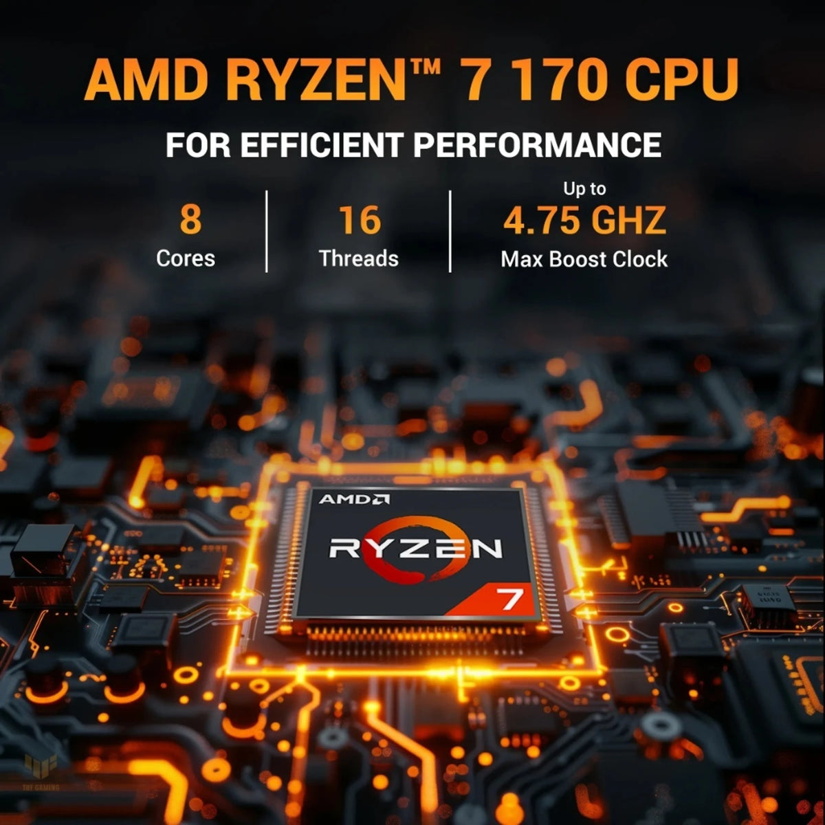ASUS TUF Gaming A15 (2026) AMD Ryzen 7 170 - (16 GB/512 GB SSD/Windows 11 Home/4 GB Graphics/NVIDIA GeForce RTX 3050/144 Hz) FA506NCQ-IN081WS Gaming Laptop (15.6 inch, Graphite Black, 2.3 kg, With MS Office)