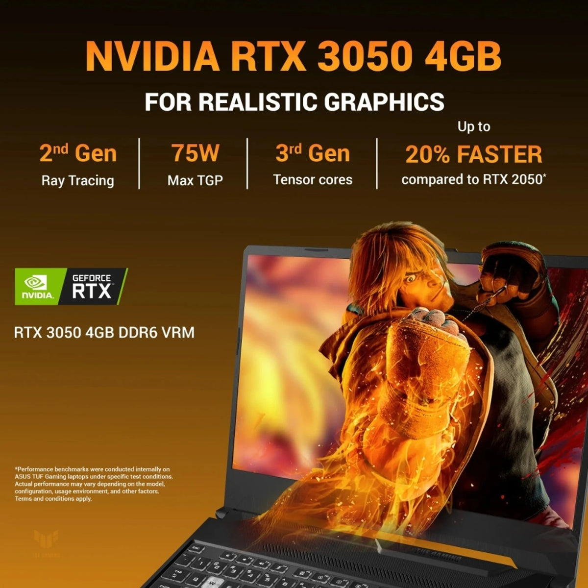 ASUS TUF Gaming A15 (2026) AMD Ryzen 7 170 - (16 GB/512 GB SSD/Windows 11 Home/4 GB Graphics/NVIDIA GeForce RTX 3050/144 Hz) FA506NCQ-IN081WS Gaming Laptop (15.6 inch, Graphite Black, 2.3 kg, With MS Office)