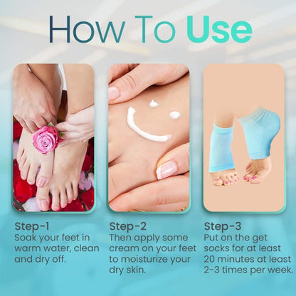 Gel Toes Heel Socks