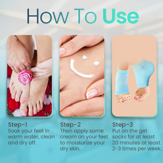 Ankle Gel Socks Half Heel