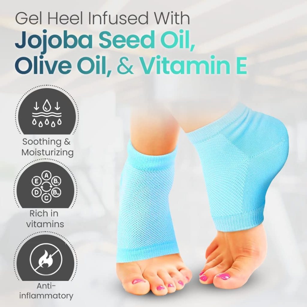 Gel Toes Heel Socks