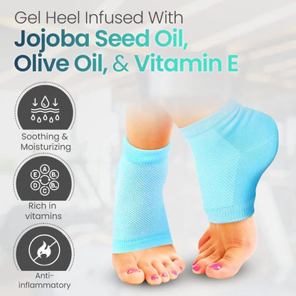 Gel Toes Heel Socks