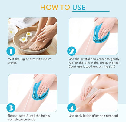 Quick Secure Crystal Hair Remover Painless
