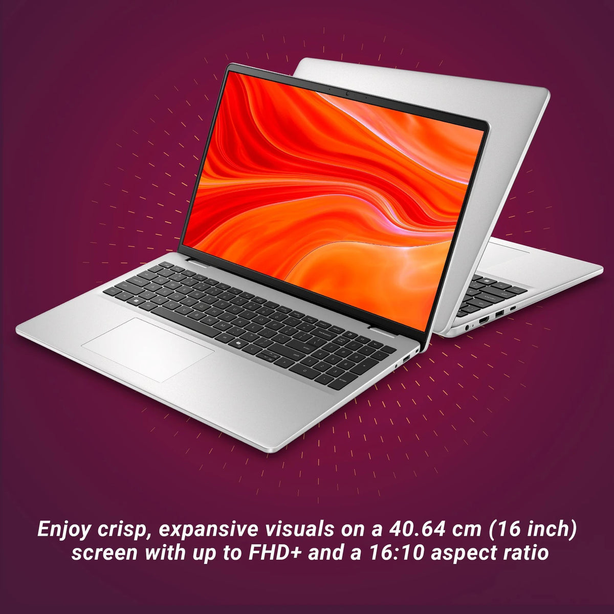 DELL 16 (i5 14th Gen) Intel Core 5 120U - (16 GB/512 GB SSD/Windows 11 Home) (16 inch, Platinum Silver, 1.98 kg, With MS Office)
