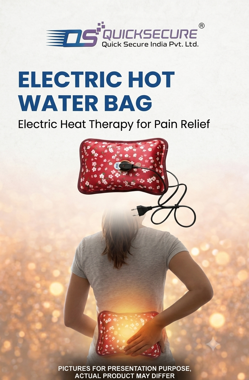 Electric Hot Water Bag For Pain Relief Therapy