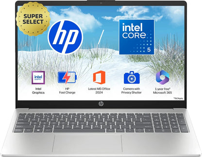 HP 15-FD0262TU	CORE 5 120U	24GB 512GBSSD SILVER WIN11+MSO INTEL UHD 15.6"FHD