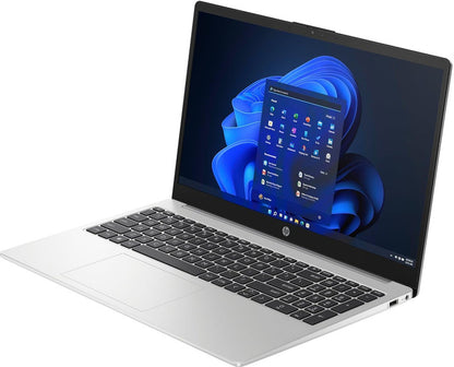 HP 250R G10 (2025) (i3 14th Gen) Intel Core 3 14th Gen 100U - (8 GB/512 GB SSD/Windows 11 Home) 250R G10 Thin and Light Laptop (15.6 Inch, Turbo Silver, 1.5 kg, With MS Office)