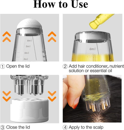 Quick Secure Hair Oil applicator 10ml
