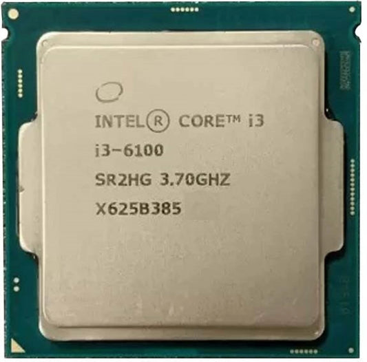 Core i3-6th Generation, Desktop Processor, 1 Year Warranty (Silver)