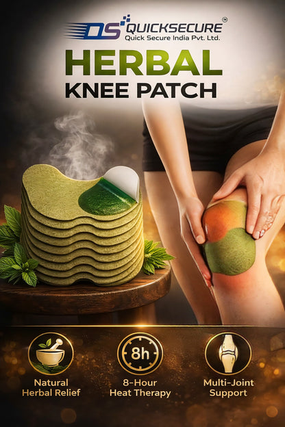 Quick Secure 10 pcs Herbal Knee Patches
