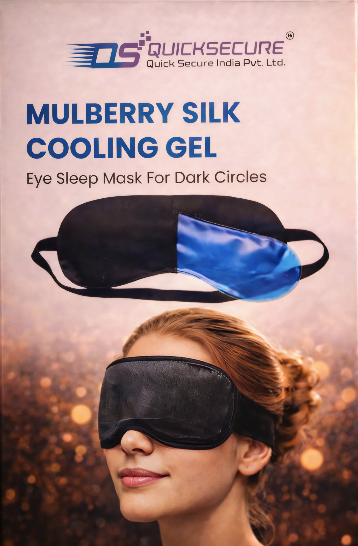 Quick Secure Mulberry Silk Cooling Gel